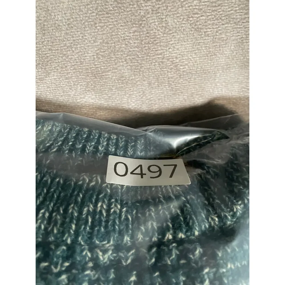80’s Saturday Green Cozy Knit Sweater